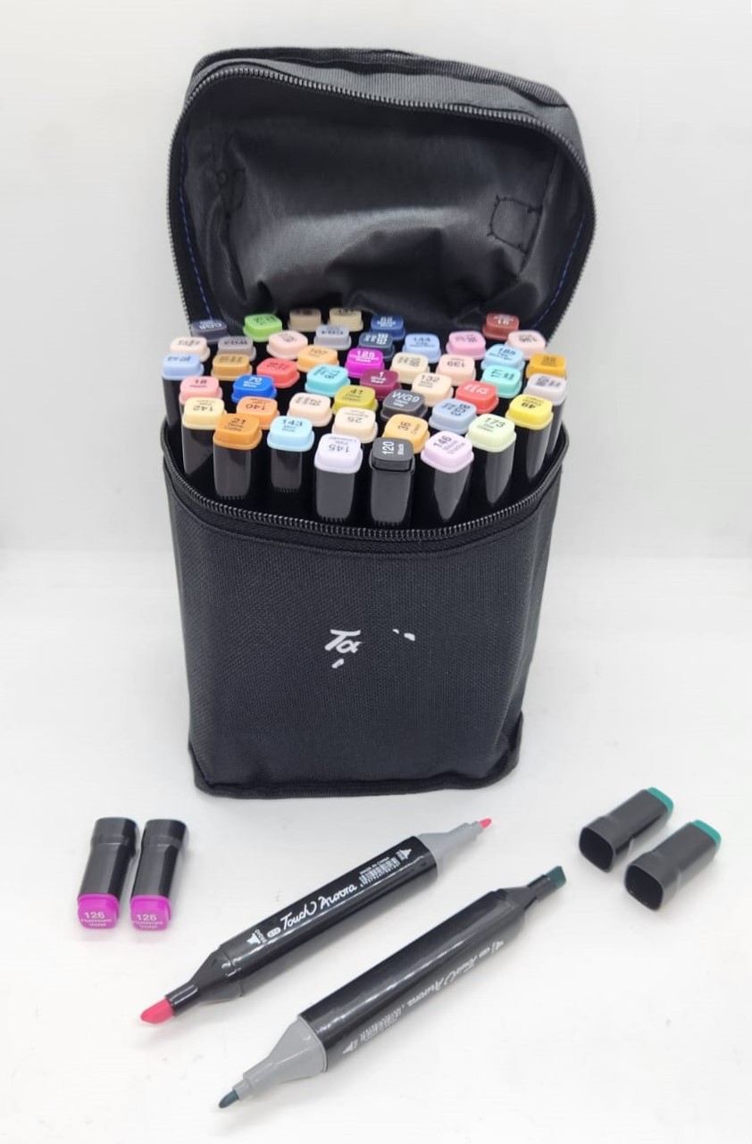 (PE48) MARCADORES DOBLE PUNTA TOUCH X48 -  -   -  